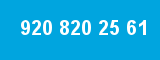 920 820 25 61